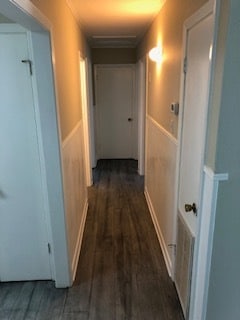 Hallway viewed from the living room. - 405 Palmwood Dr