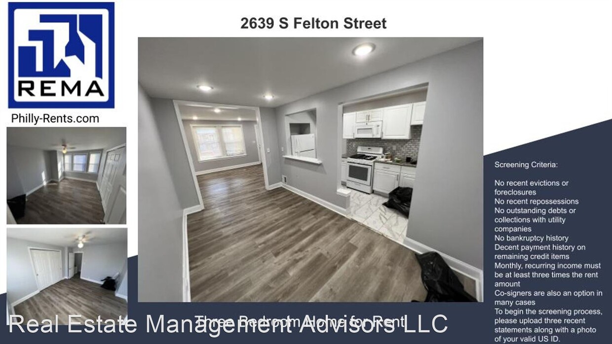 Primary Photo - 3 br, 1 bath House - 2639 S Felton Street