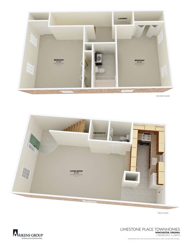 Limestone Place Townhomes Apartments in Winchester, VA