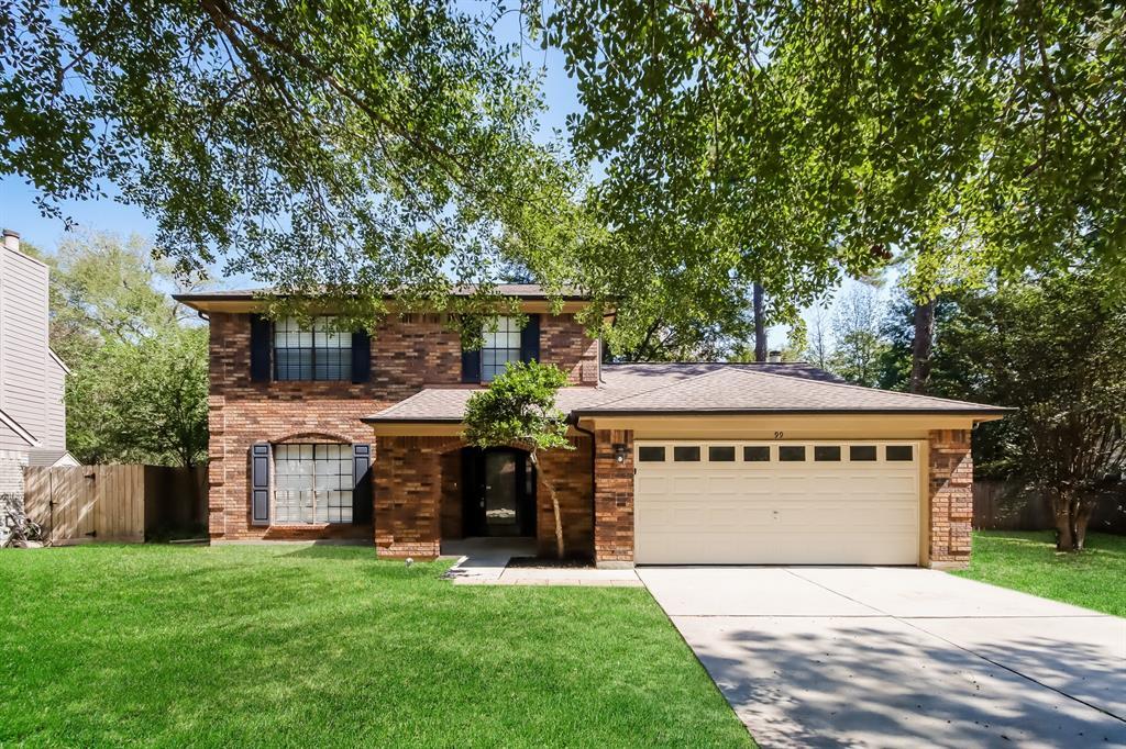 99 N Pathfinders Cir, Spring, TX 77381 House for Rent in Spring, TX