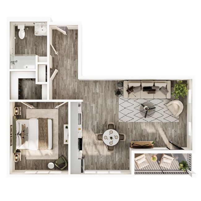 Floorplan - Park Village at Garden State Park