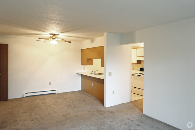 Two Bedroom - Living Room - Chandler Estates Apartments