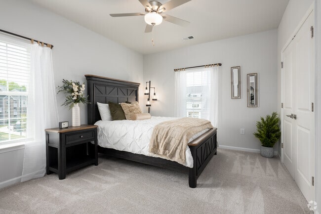 1 Bed 1 Bath 815 Sq Ft - Bedroom - The Grand at Union Cross