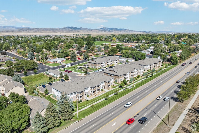 Aerial - Ridgeview Apartments