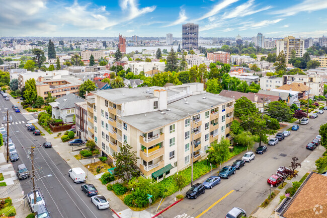 Aerial Photo - Fountainbleau Apartments