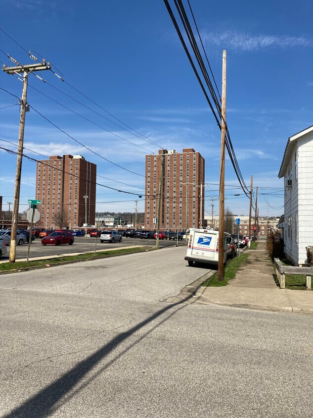 View from apartment corner of 19th Street and Buffington Avenue - 1904 Buffington Ave