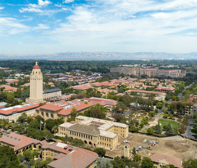 o Stanford University is an academic staple of the Bay Area.