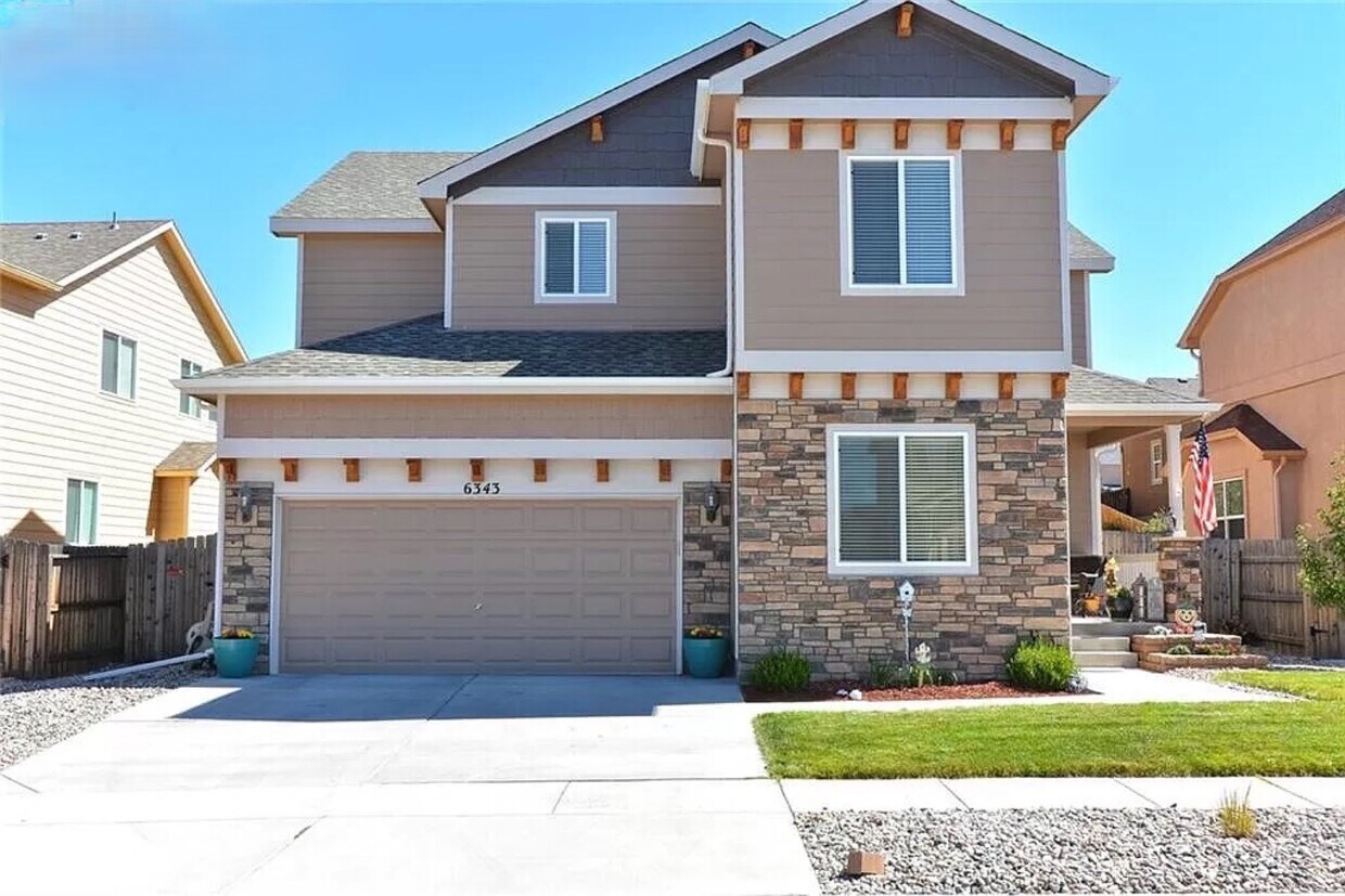 6343 Sundance Kid Dr, Colorado Springs, CO 80923 House Rental in