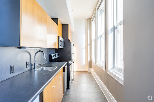 1 habitación, 1 baño, 635 pies cuadrados, cocina - The Fleming