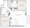 2 Bed 2 Bath-C02a Type A