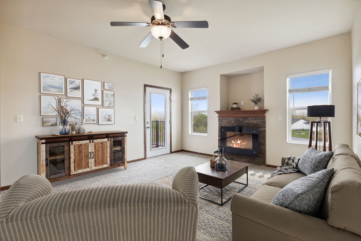 Two Bedroom - 2 Bed / 2 Bath - 987 Sq.Ft. - Prairie Lakes