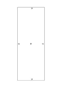Plano de planta - 2040 F St