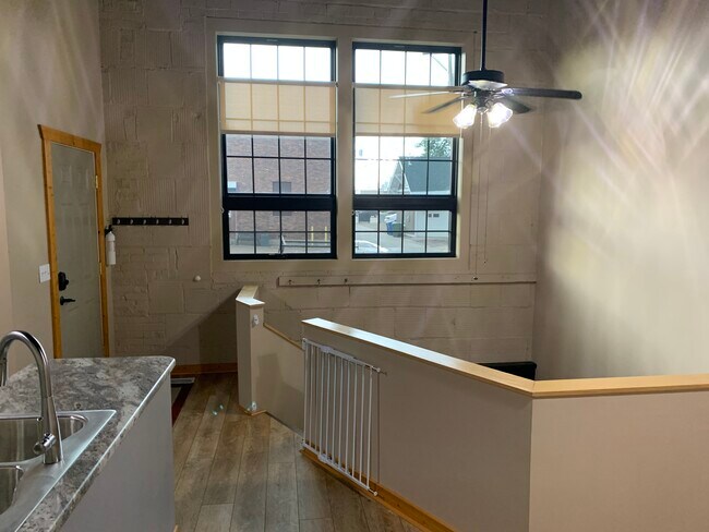 kitchen and stairs - 11 2nd St NW