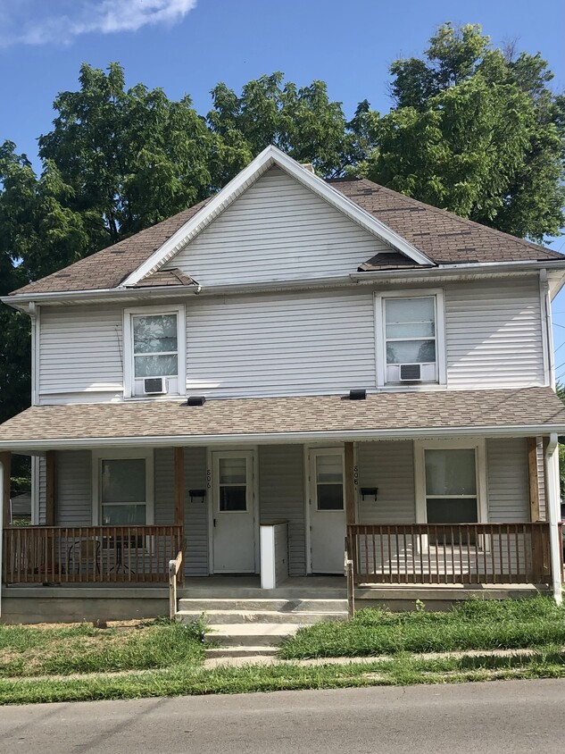 Front of Duplex - 808 Indiana Ave