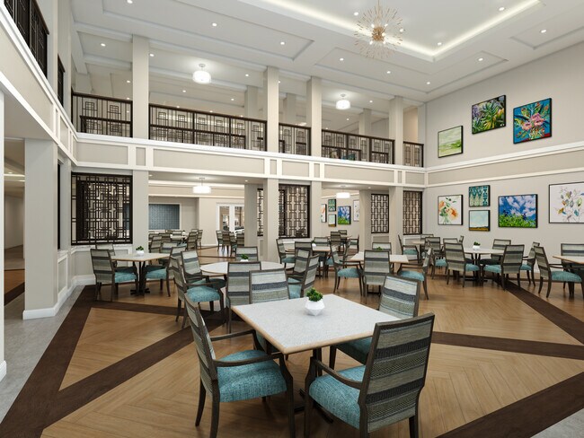 Sala comunitaria - The Peak at Juliette Fowler Communities
