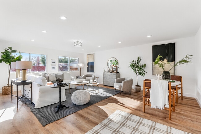 Living Room and Workspace - 335 Beverly Ave