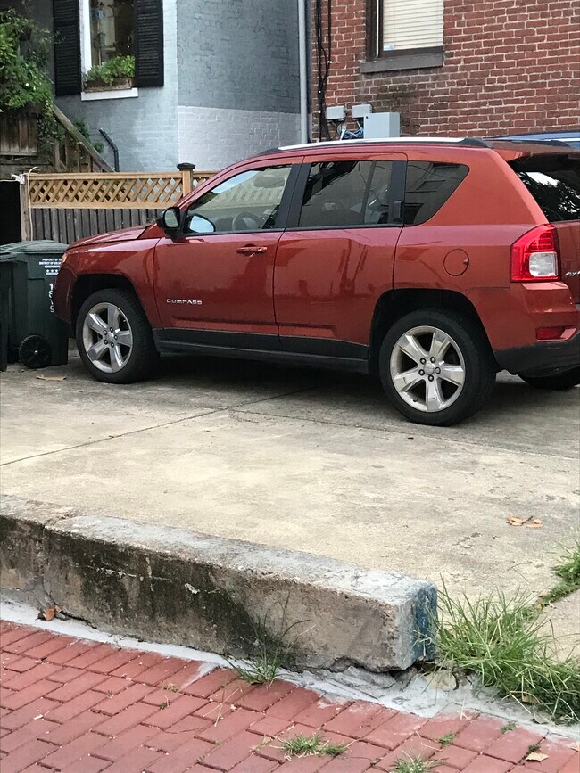 One off-street parking space is available - 1819 19th St NW