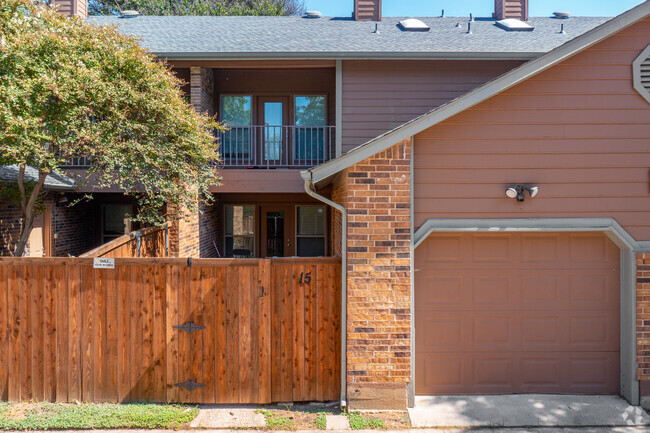 Rear Entrance to the Townhomes - Norwood Place