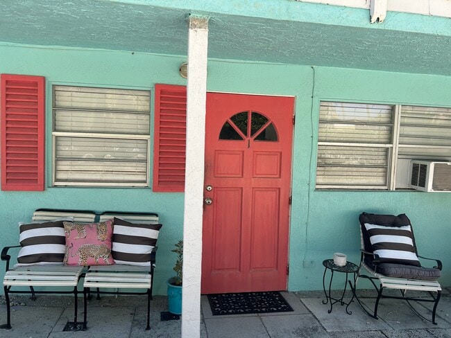 Front door - 205 Coral Rd