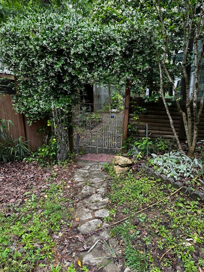 Pathway from parking to apartment front door - 108 Lisa Dr
