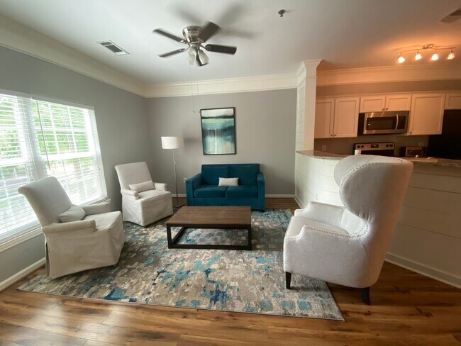 Living room with twin sleeper sofa - 1523 Telfair Way