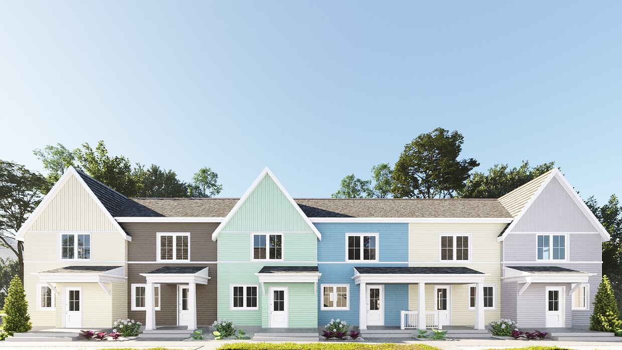 Rendering of exterior - 415 14th Ave SW