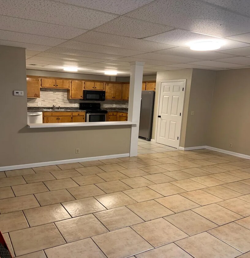 Kitchen and living room - 2007 Brookview Dr