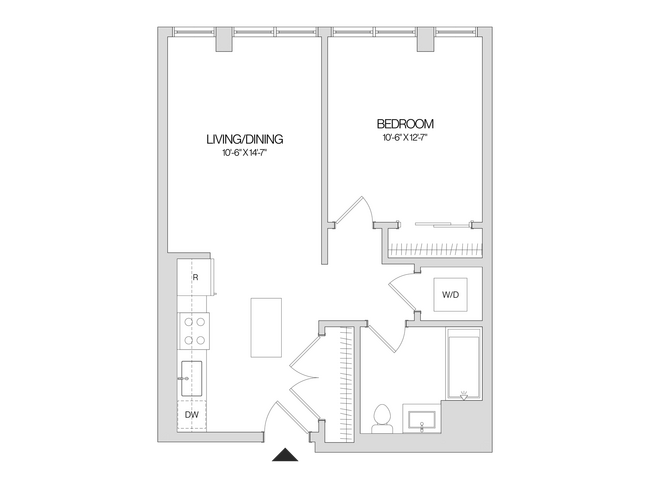 West Side Square — foto del plano de planta - West Side Square