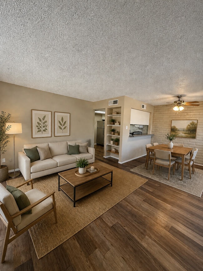 Sala de estar y comedor - Arterra At Alto Rey Apartments