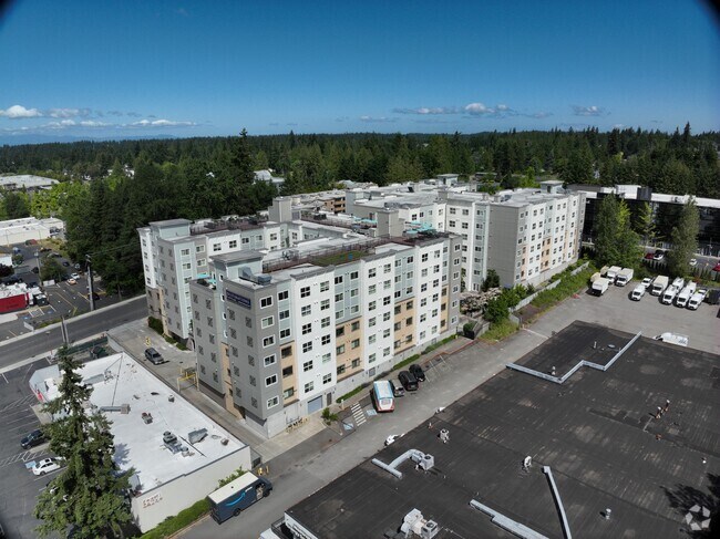 Exterior 3D - Destinations Lynnwood 61+ Active Adult Apartment Homes