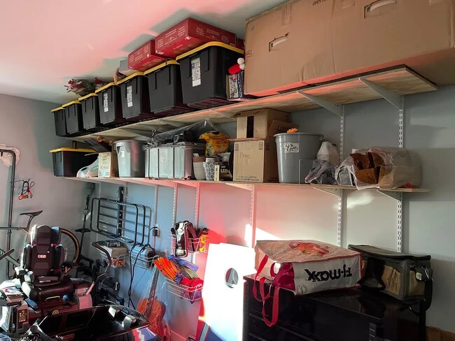 Extended garage storage - 137 Reynolds Rd