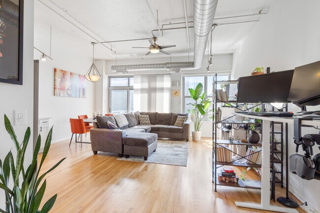 View from hallway entrance - 933 W Van Buren St