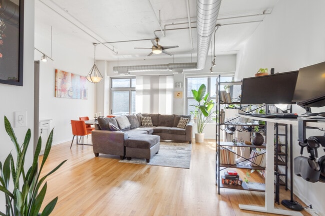 View from hallway entrance - 933 W Van Buren St