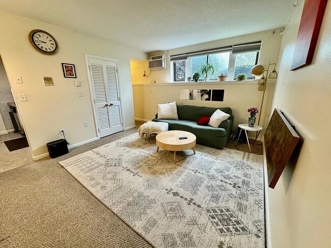 Sunny living room. - 20 School Ave Apartments