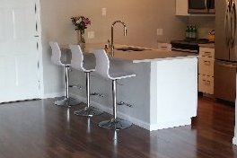 Galley kitchen/ front door - 292 Hildred Dr