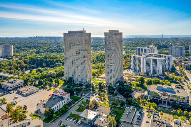 Aerial Photo - Leaside Towers