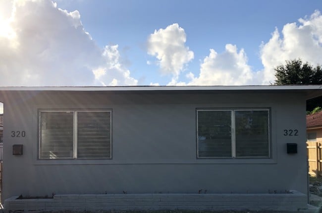 Front of Duplex - 320 NW 34th Ave