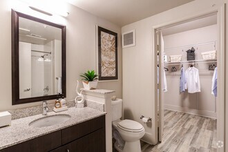 1BR,1BA - 662SF A1.1 - BATHROOM - Modena