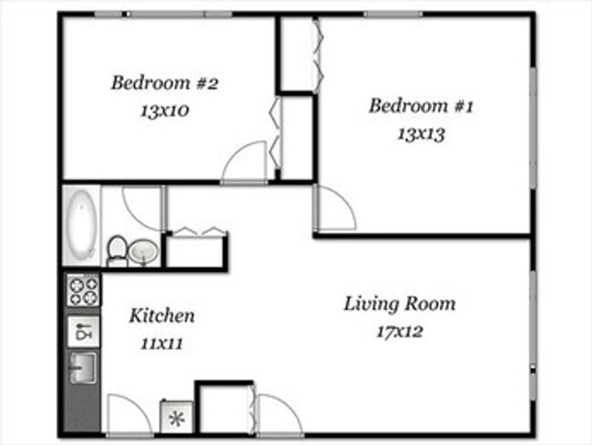Foto del edificio - 2BR 1Bth unit. Heat/Hot Water included. Great location! Parking included! Swimming pool!