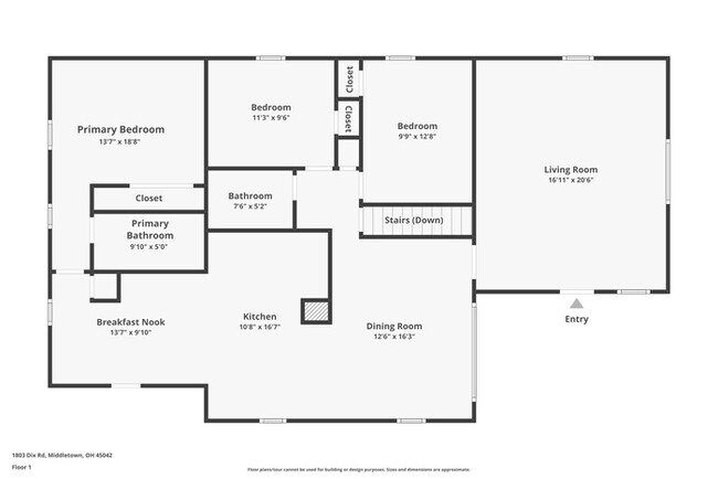 Building Photo - 1803 Dix Rd
