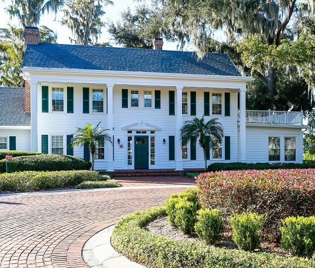 The Estate House at Cypress Grove was built in 1925