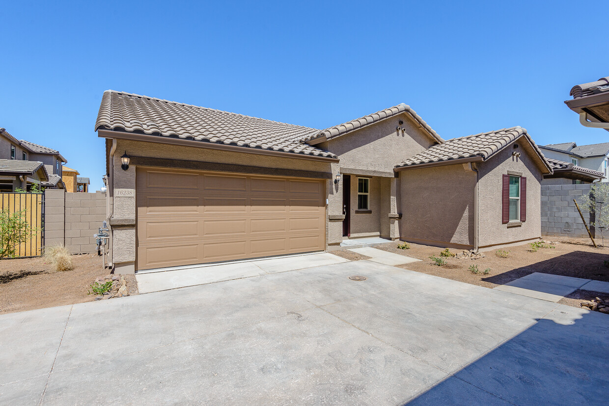 Front of home - 16238 W La Ventilla Way