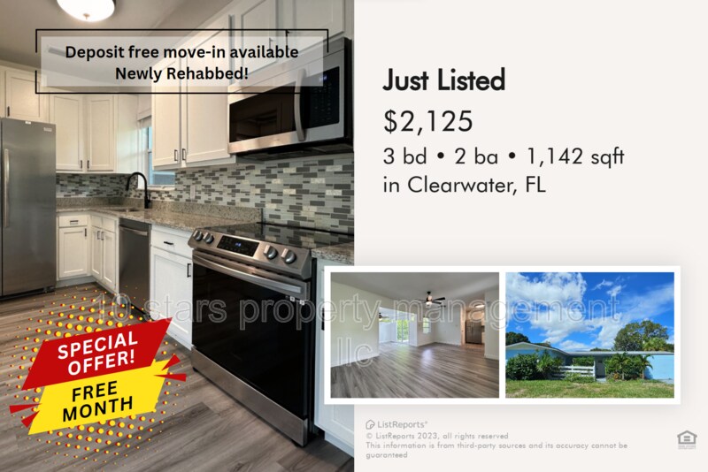 2056 Temple Terrace, Clearwater, FL 33764 House Rental in Clearwater