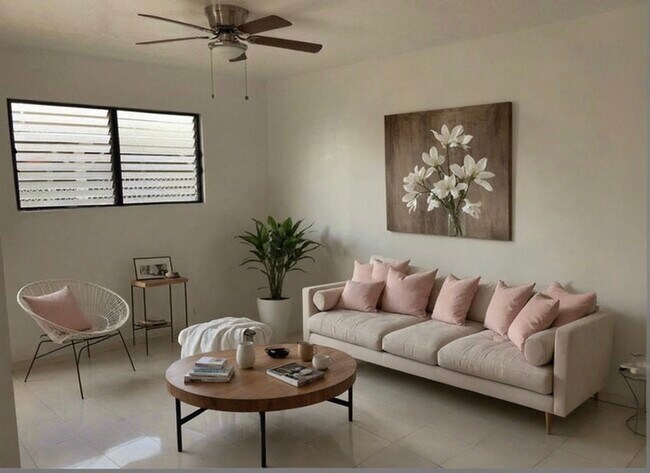 Living Room (virtually staged) - 3518A Edna St