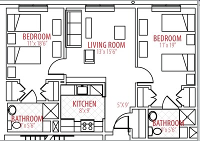 2HAB/2BA - Sydenham Commons