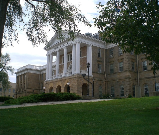 Bascom Hall was built in 1857