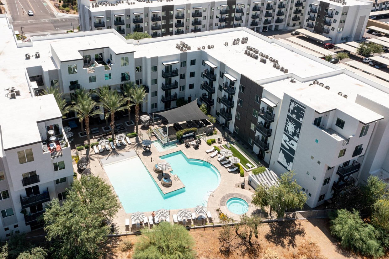 Slate, Scottsdale, AZ, Aerial View - Slate Scottsdale