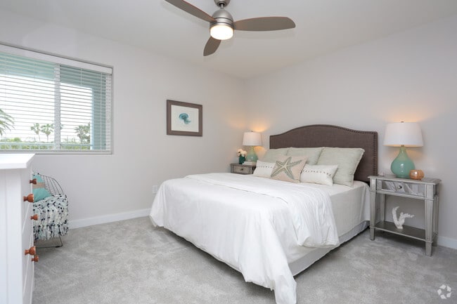 1BR, 1BA 868SF - Bedroom - The Waterfront