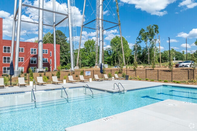 Resort-Style Pool - Warren Mill Lofts