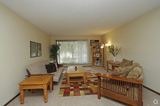 Living Room - The Village Apartments